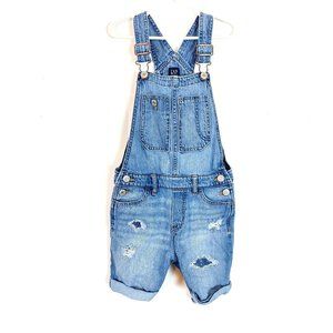 GAP Children's Blue Denim Overalls Size Medium